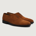 Greyson Brogues Oxford Hnědá Suede Kožená obuv pro Pány