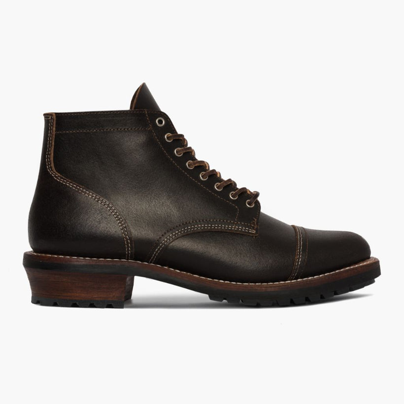 Vanguard Waxed Cacao Leather Boots pánská