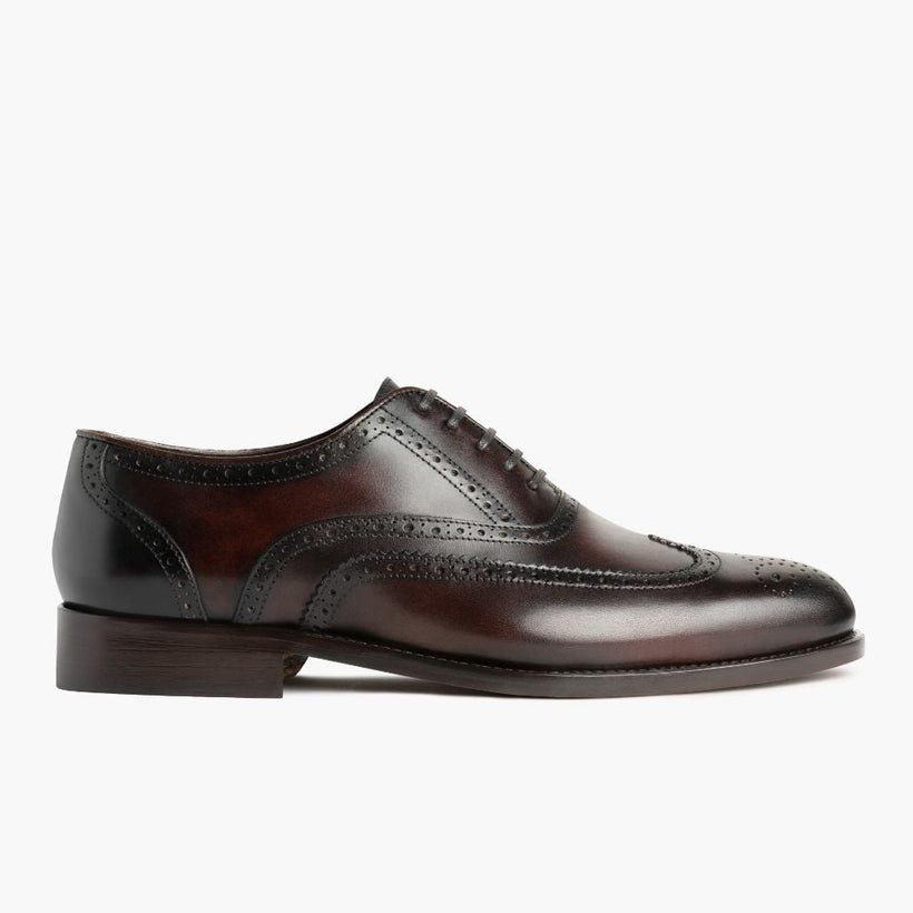 Aviator Chocolate Leather Loafers pánská