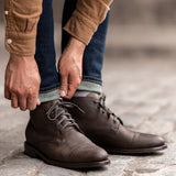 Authentic Full-Grain Leather Grain Depth & Pull-Up Patina Texture Detail