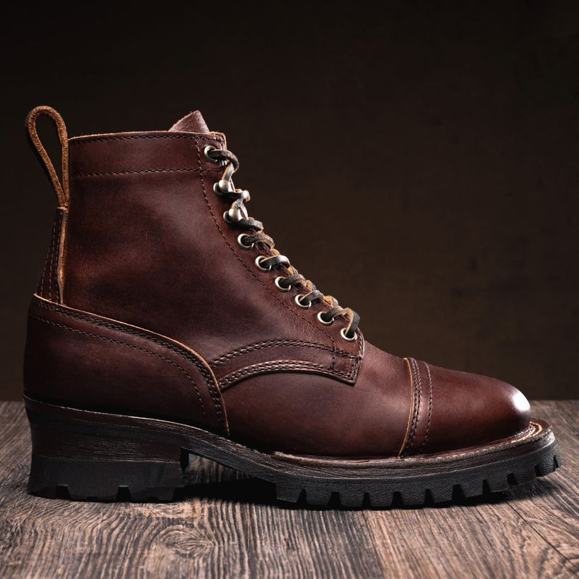 Challenger Whiskey Leather Boots pánská