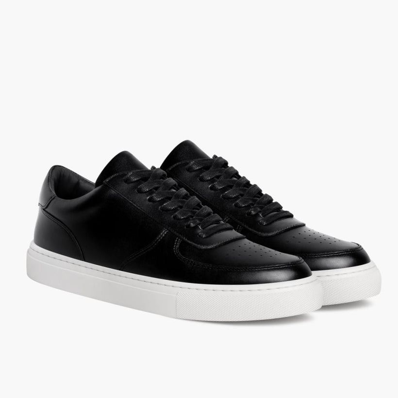 Court Černá Leather Sneakers pánská