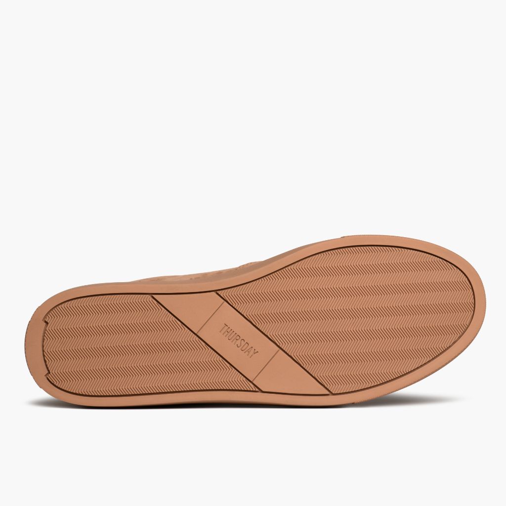 High-Traction Rubber Outsole & Lug Tread Pattern on Court Clay Kožené tenisky pro Pány