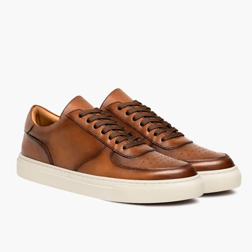 Court Toffee x Off-White Leather Sneakers pánská