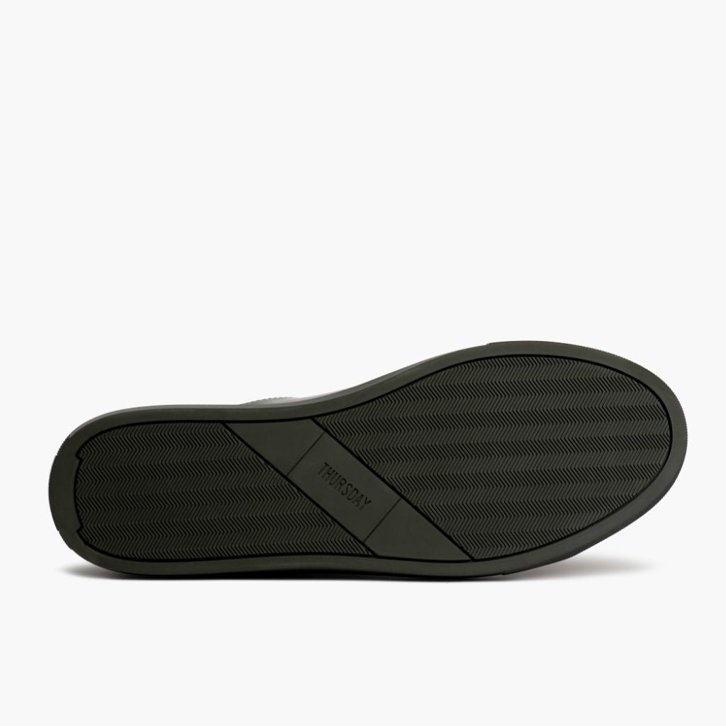 High-Traction Rubber Outsole & Lug Tread Pattern on Encore Forest Kožené tenisky pro Pány