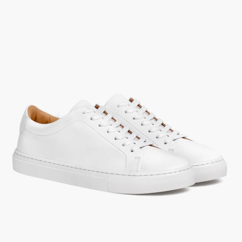 Encore White Leather Sneakers pánská