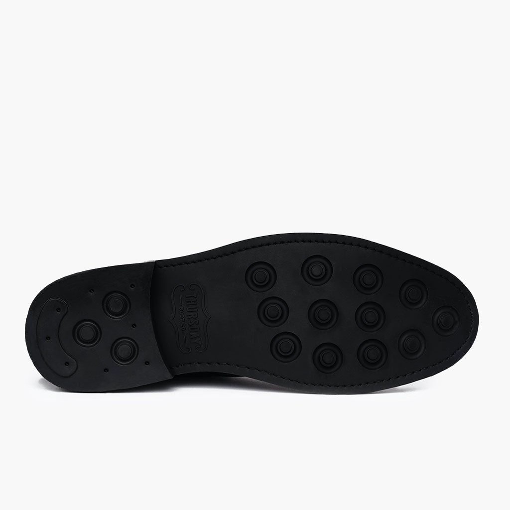 High-Traction Rubber Outsole & Lug Tread Pattern on Cadet Mocha Kožené boty pro Pány