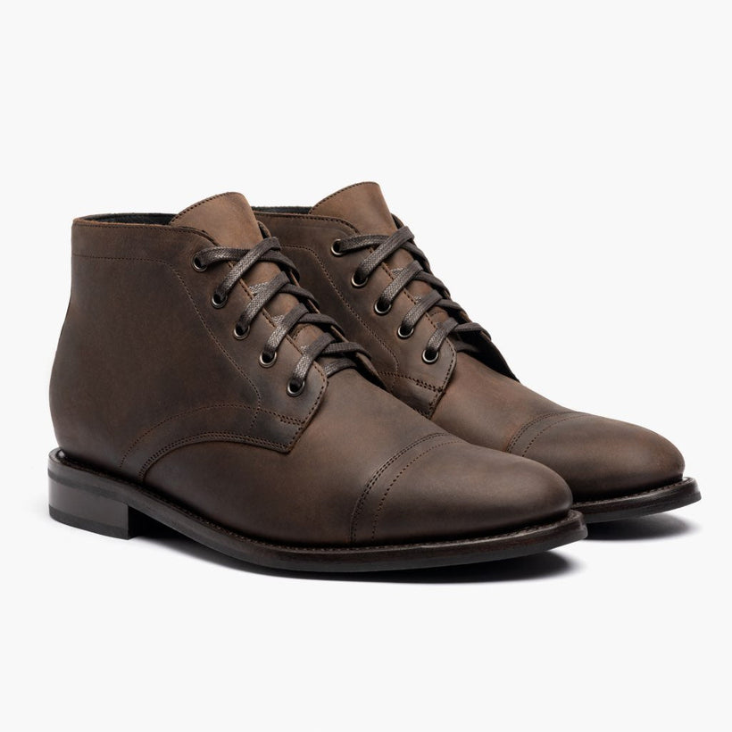 Cadet Tobacco Leather Boots pánská