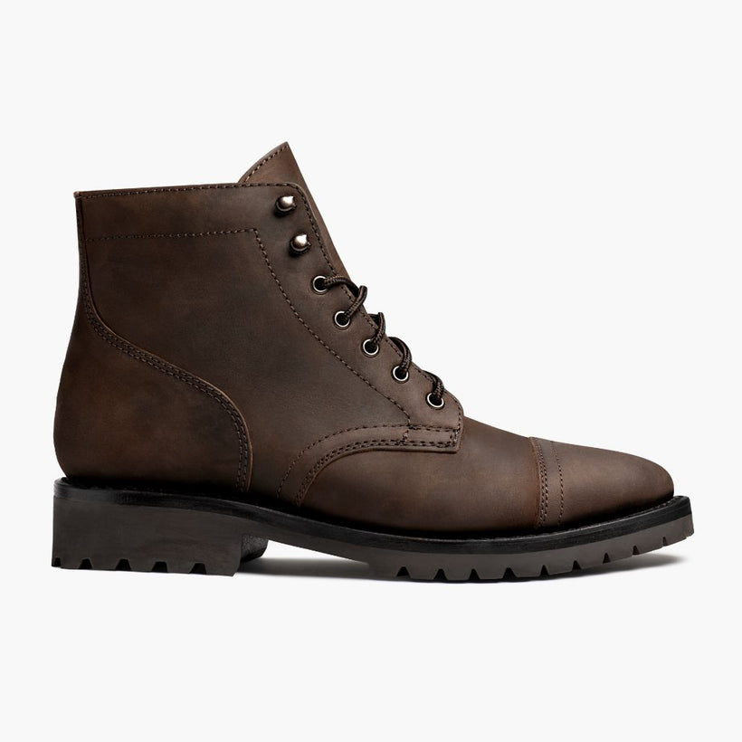Captain StormKing® Tobacco Leather Boots pánská