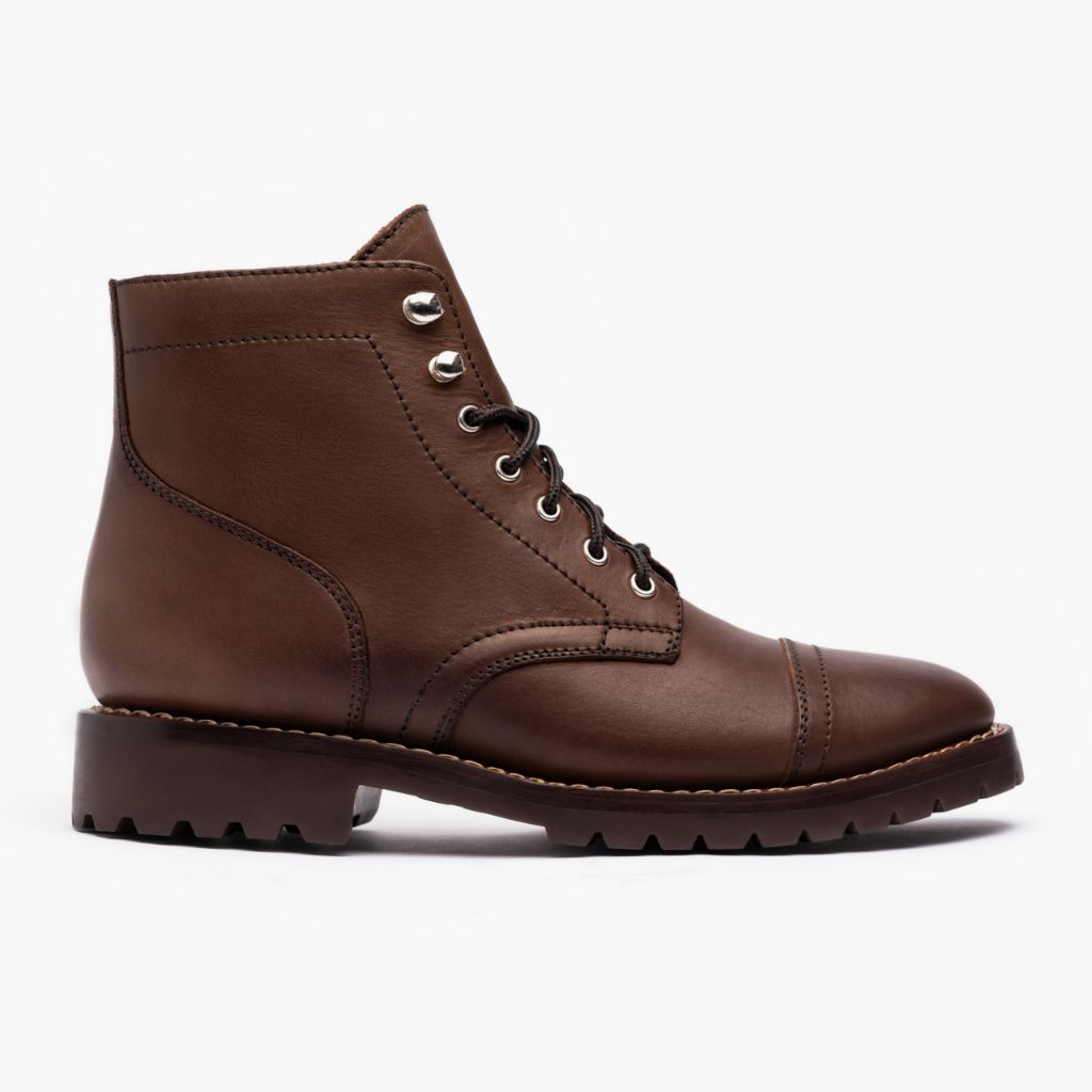 Classic Full-Grain leather Boots - Rámová konstrukce Goodyear welt a špička obuvi
