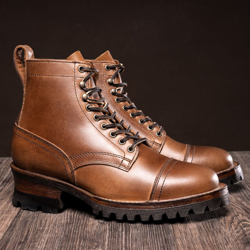 Challenger Sesame Double Shot Leather Boots pánská