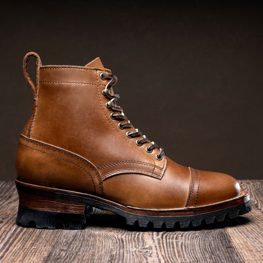 Classic Full-Grain leather Boots - Rámová konstrukce Goodyear welt a špička obuvi