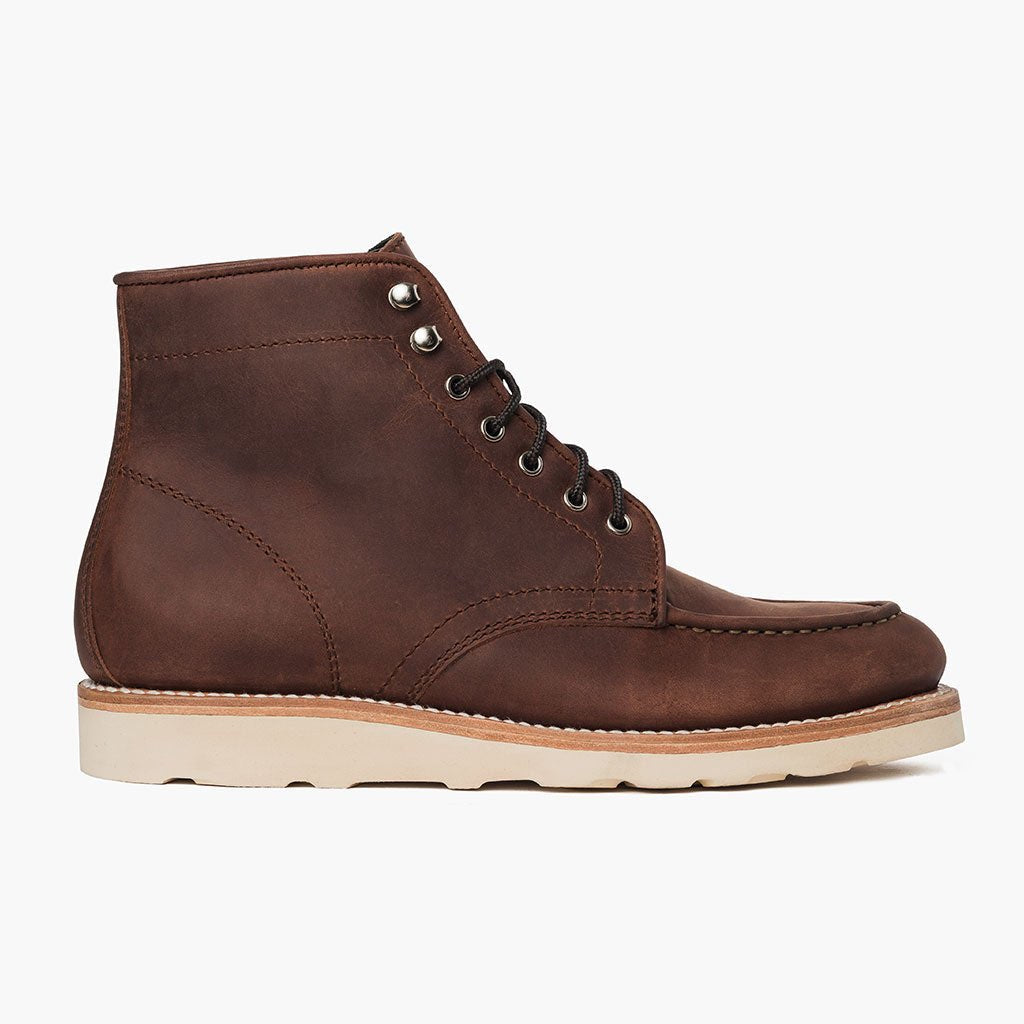Classic Full-Grain leather Boots - Rámová konstrukce Goodyear welt a špička obuvi