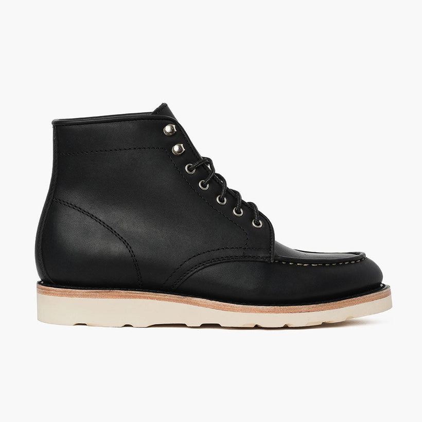 Diplomat Černá Matte Leather Boots pánská