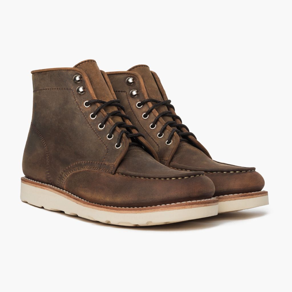 Diplomat Burnt Copper Kožené boty pro Pány in Classic Full-Grain Leather - Boční pohled | Koupit online