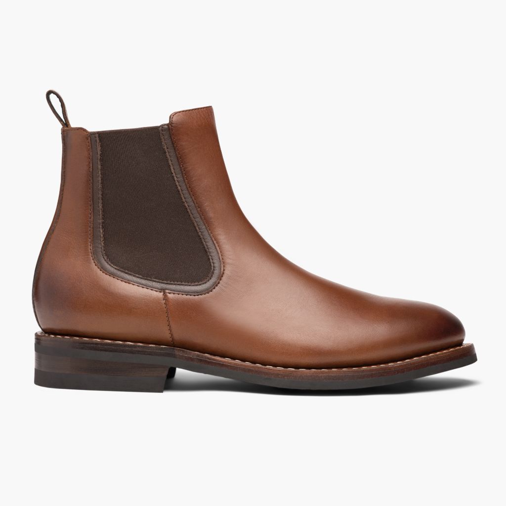Classic Full-Grain leather Boots - Rámová konstrukce Goodyear welt a špička obuvi