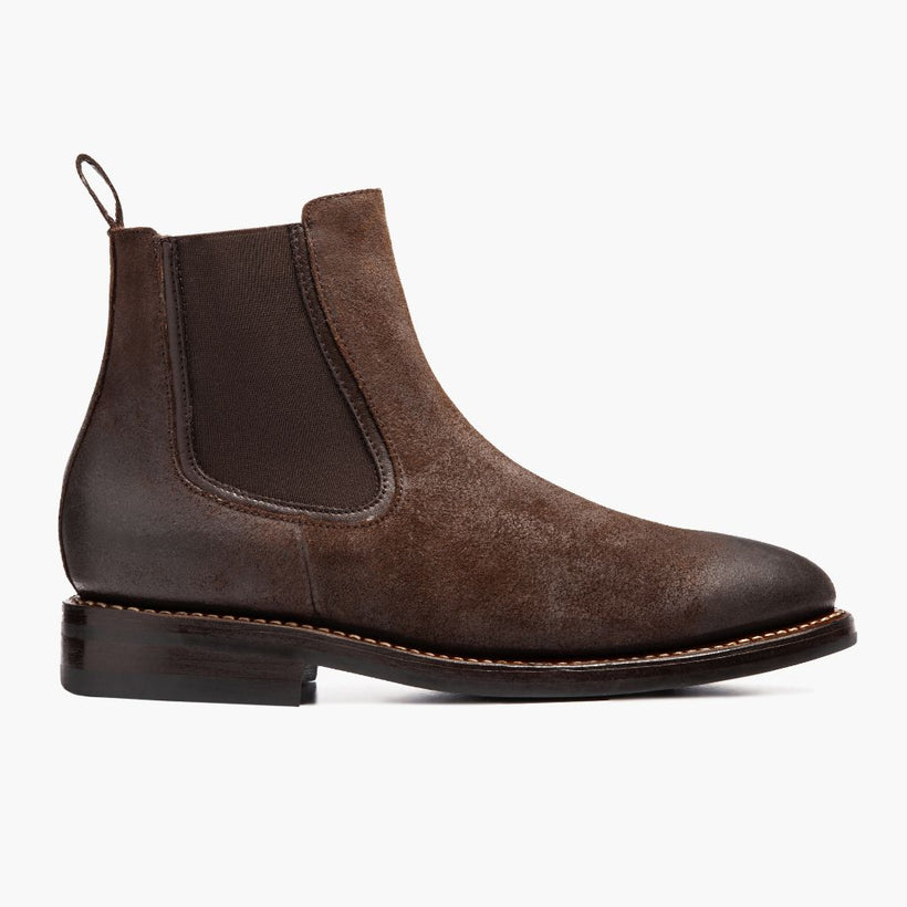 Duke Chocolate Suede Kožené boty pro Pány