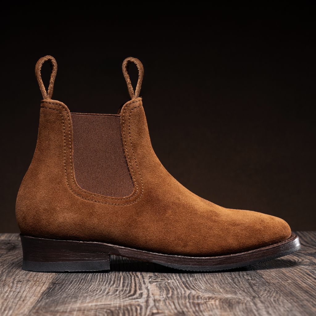 Classic Full-Grain leather Boots - Rámová konstrukce Goodyear welt a špička obuvi