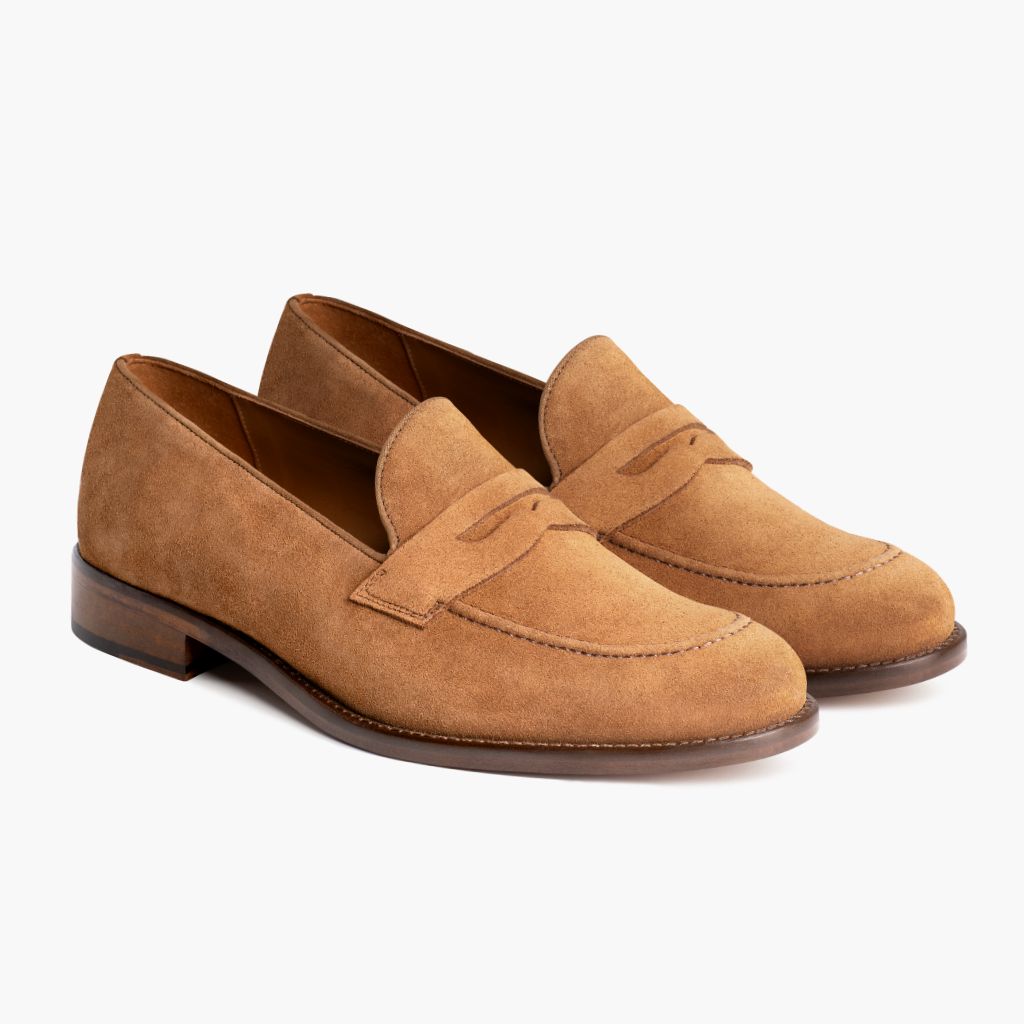 Lincoln Cider Kožené mokasíny pro Pány in Classic Full-Grain Leather - Boční pohled | Koupit online