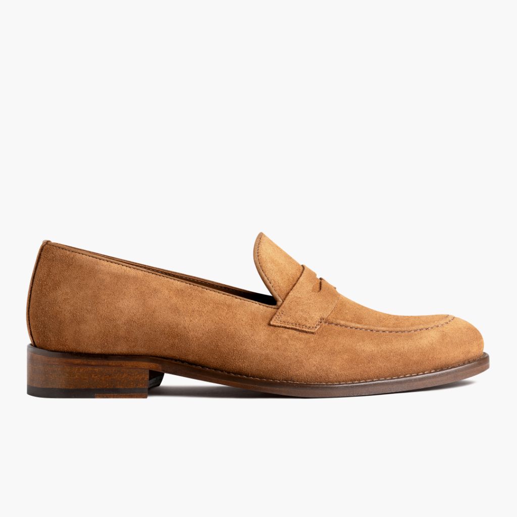 Classic Full-Grain leather Loafers - Rámová konstrukce Goodyear welt a špička obuvi