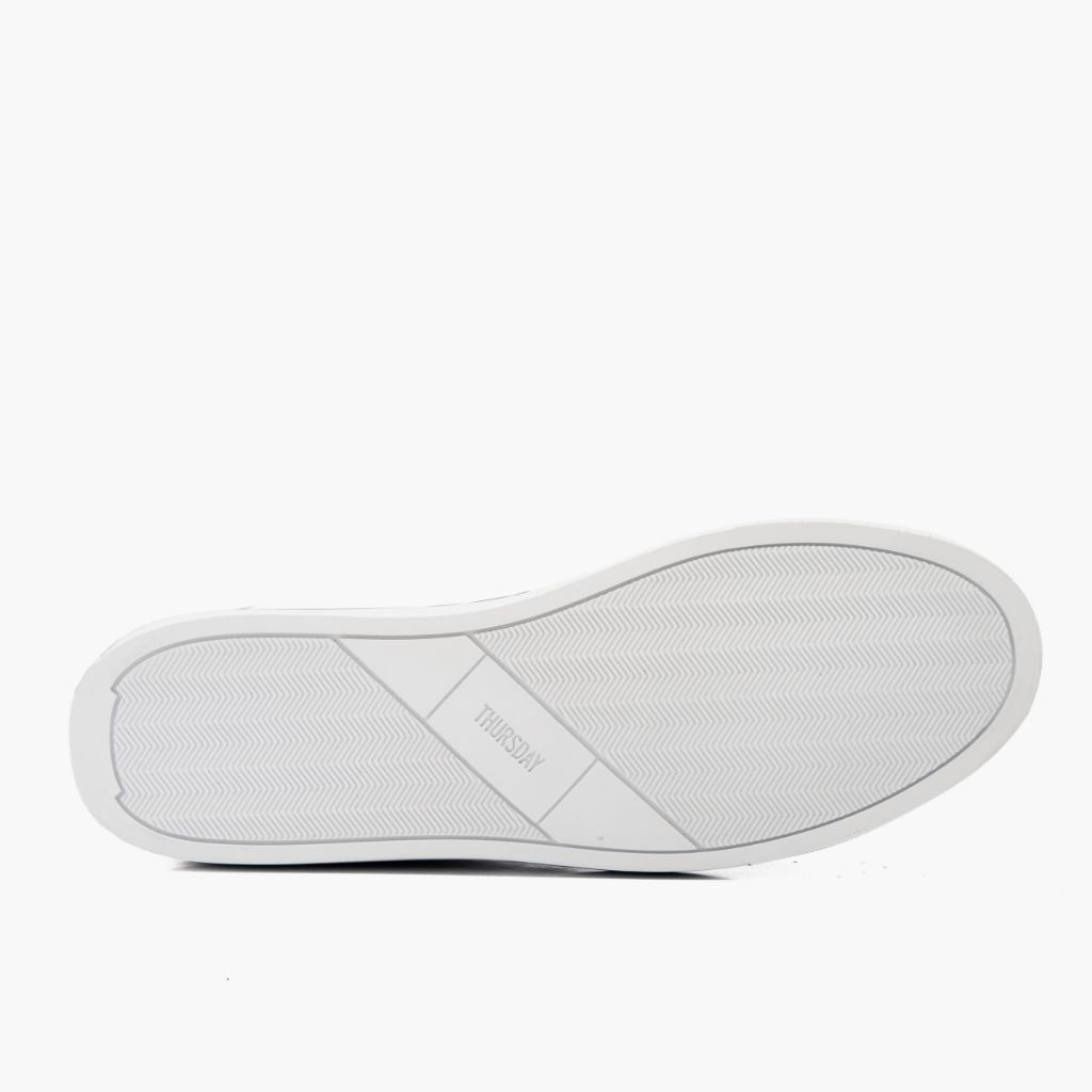 High-Traction Rubber Outsole & Lug Tread Pattern on Premier Low Top Černá Kožené tenisky pro Pány For Men