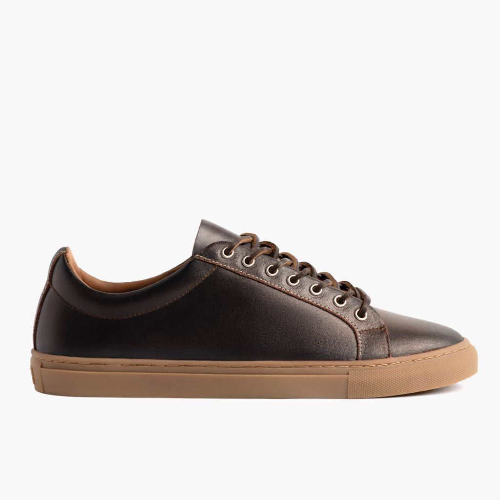 Classic Full-Grain leather Sneakers - Rámová konstrukce Goodyear welt a špička obuvi