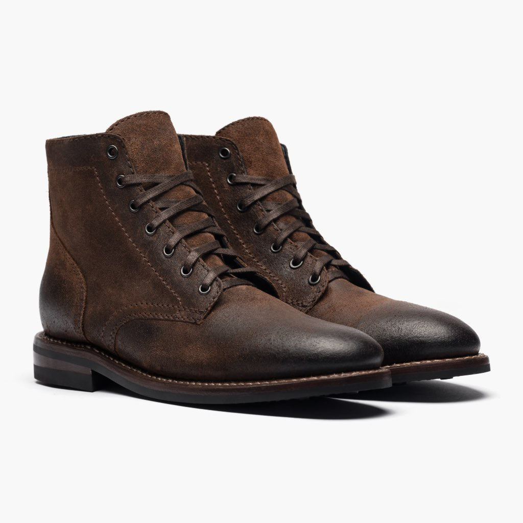 President Mocha Kožené boty pro Pány For Men in Mocha Full-Grain Leather - Boční pohled | Koupit online