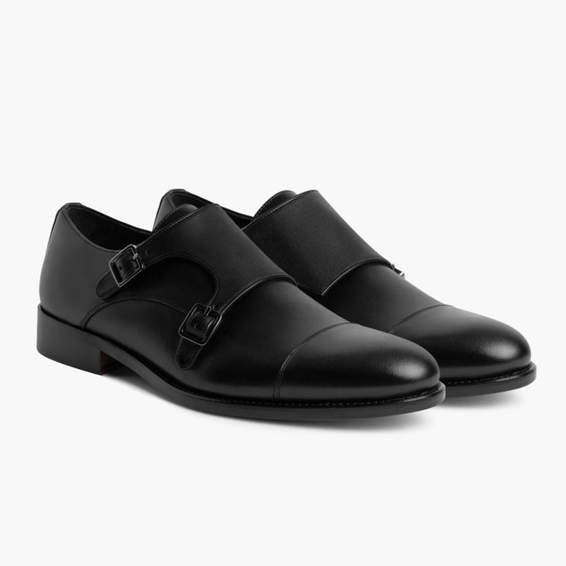 Saint Černá Leather Loafers pánská