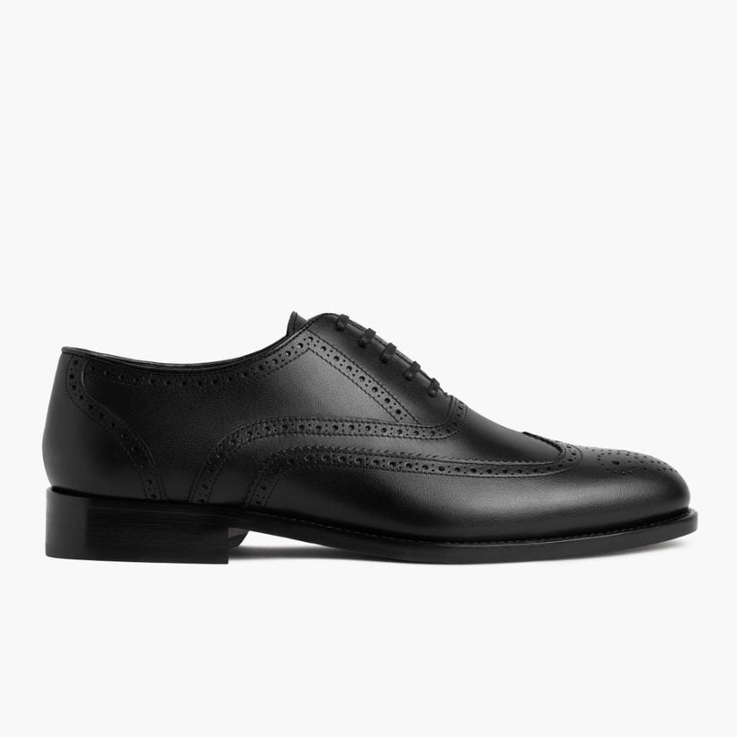 Aviator Černá Leather Loafers pánská