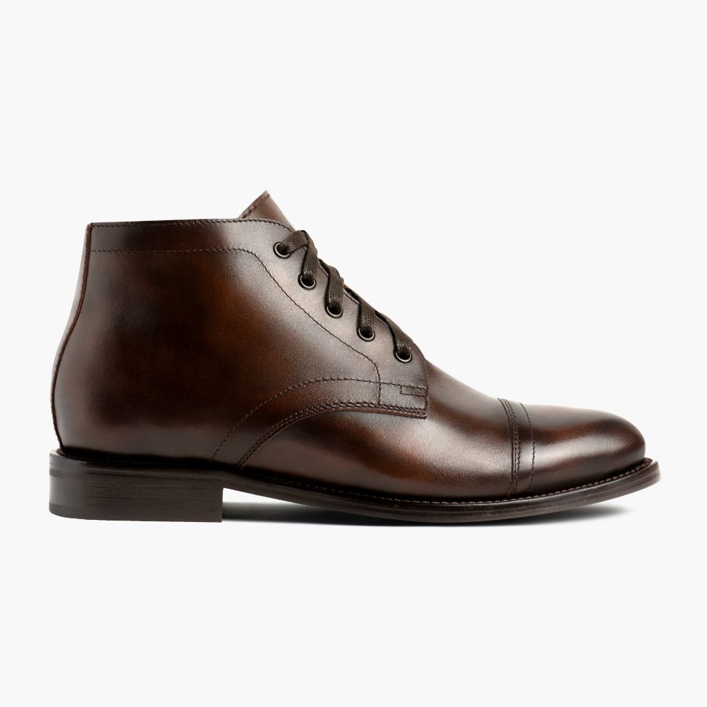 Classic Full-Grain leather Boots - Rámová konstrukce Goodyear welt a špička obuvi
