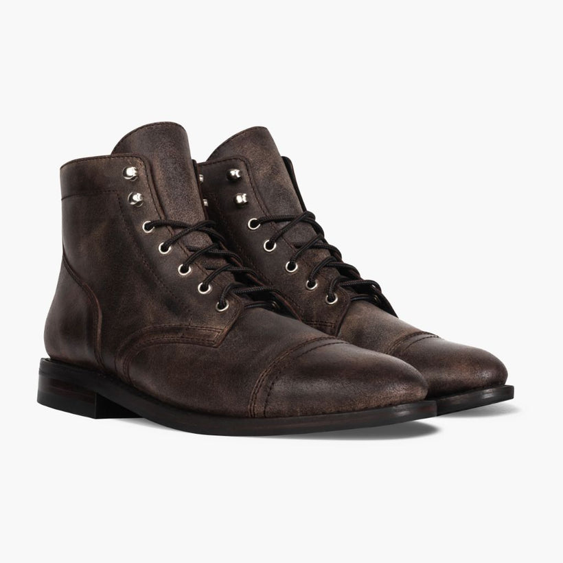 Captain Canyon Leather Boots pánská