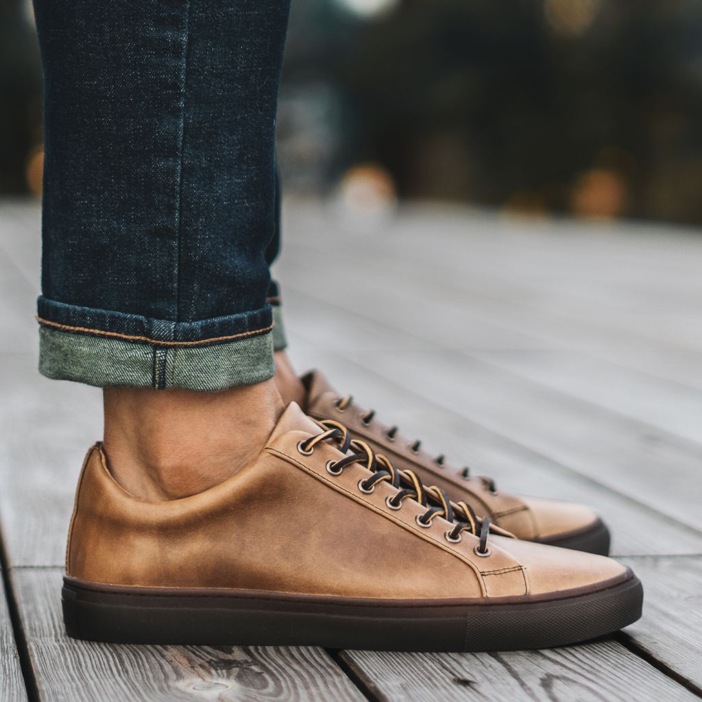 Cushioned Leather Insole & Ergonomic Arch Support Construction Detail