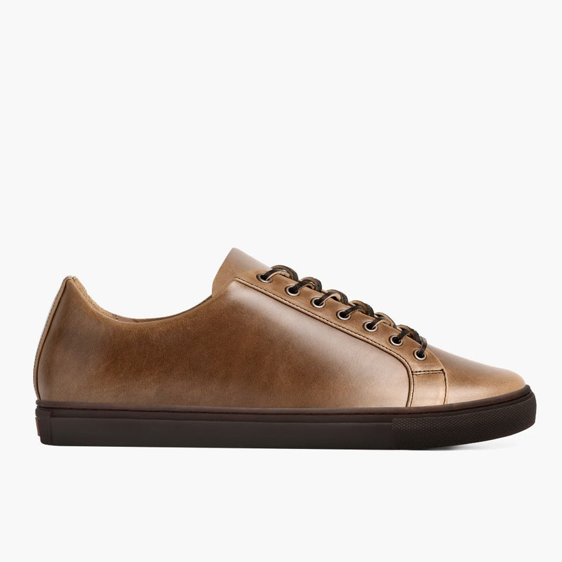 Premier Low Top Natural Leather Sneakers pánská