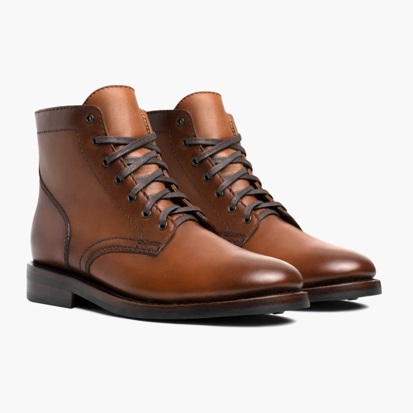 President Brandy Leather Boots pánská
