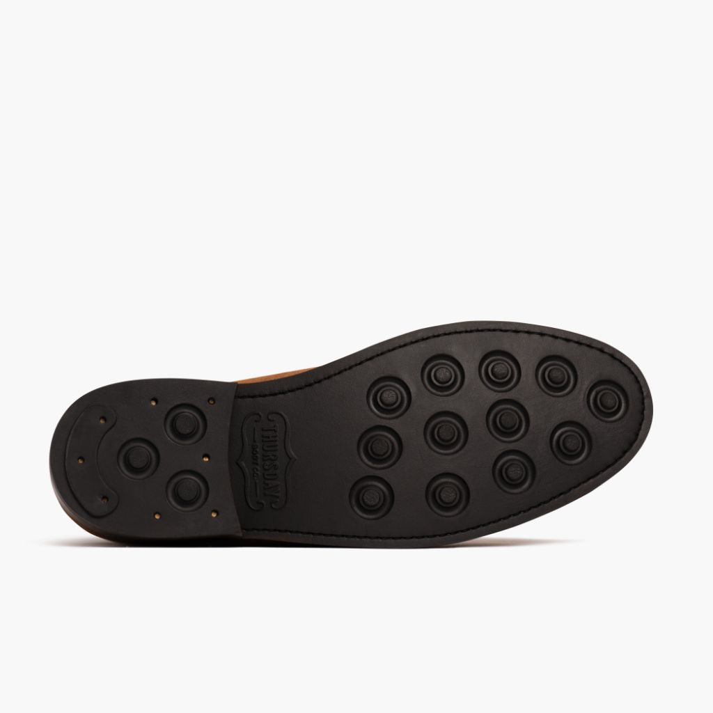 High-Traction Rubber Outsole & Lug Tread Pattern on President Brandy Kožené boty pro Pány For Men