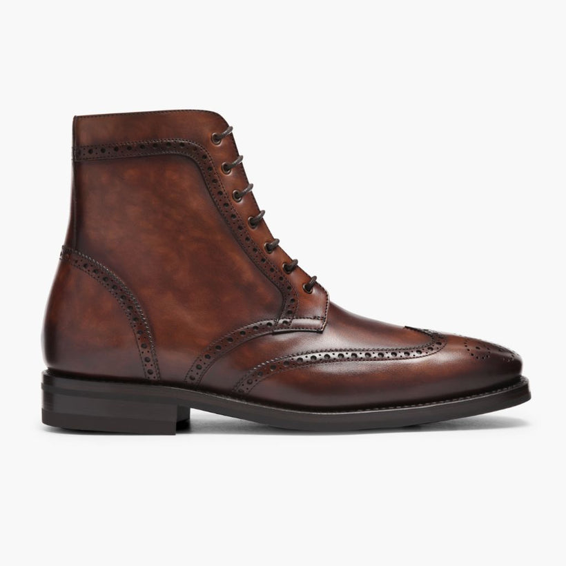 Wingtip Color #77 Leather Boots pánská