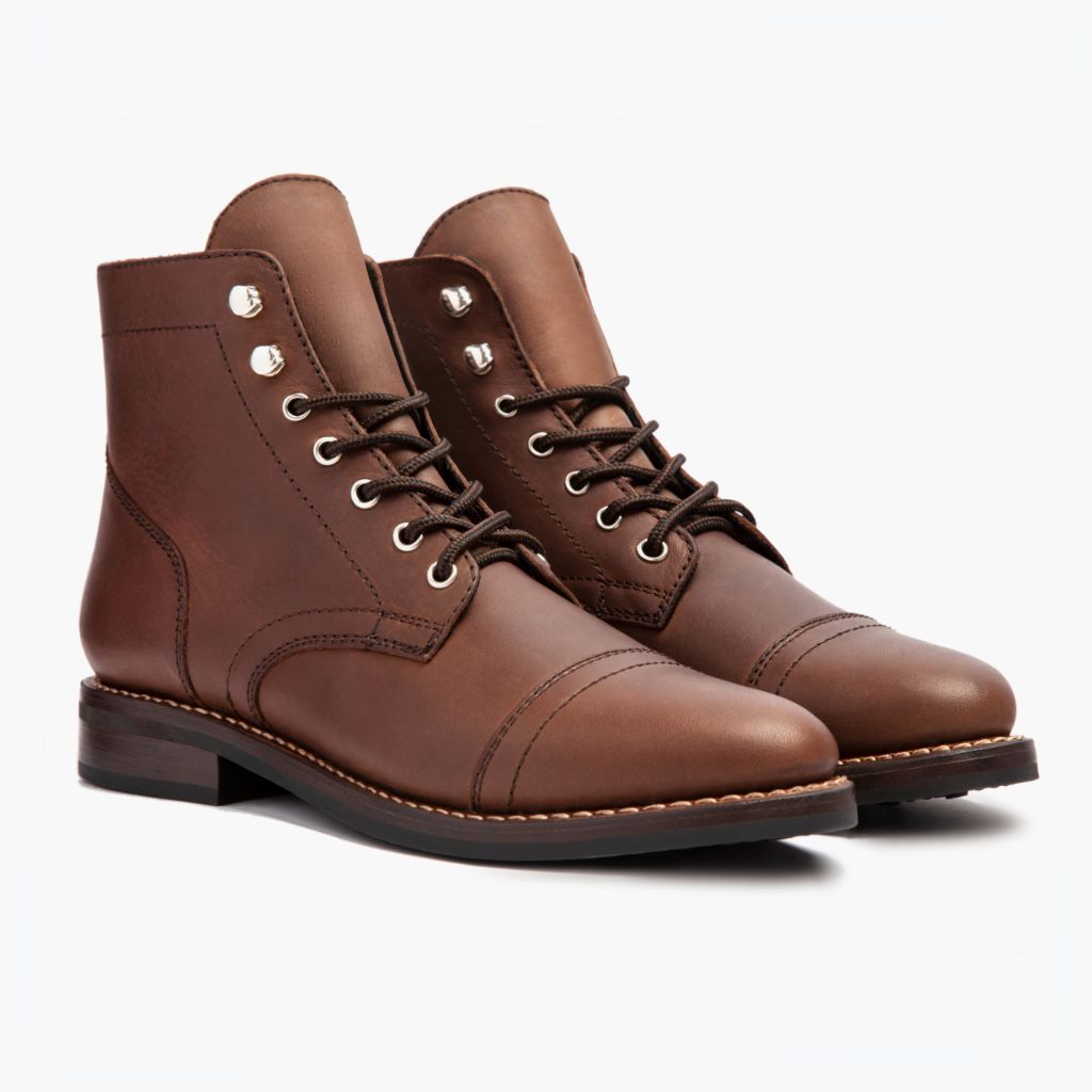 Classic Full-Grain leather Boots - Rámová konstrukce Goodyear welt a špička obuvi