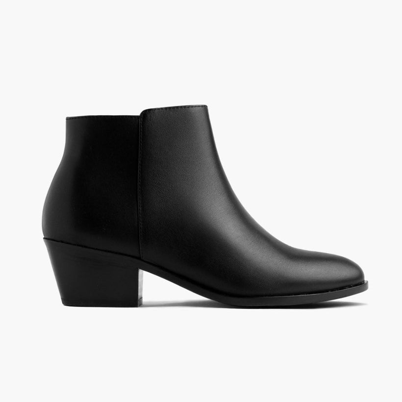 Downtown Černá Leather Boots dámská
