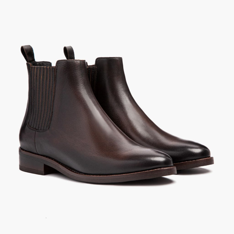 Dreamer Černá Coffee Leather Boots dámská
