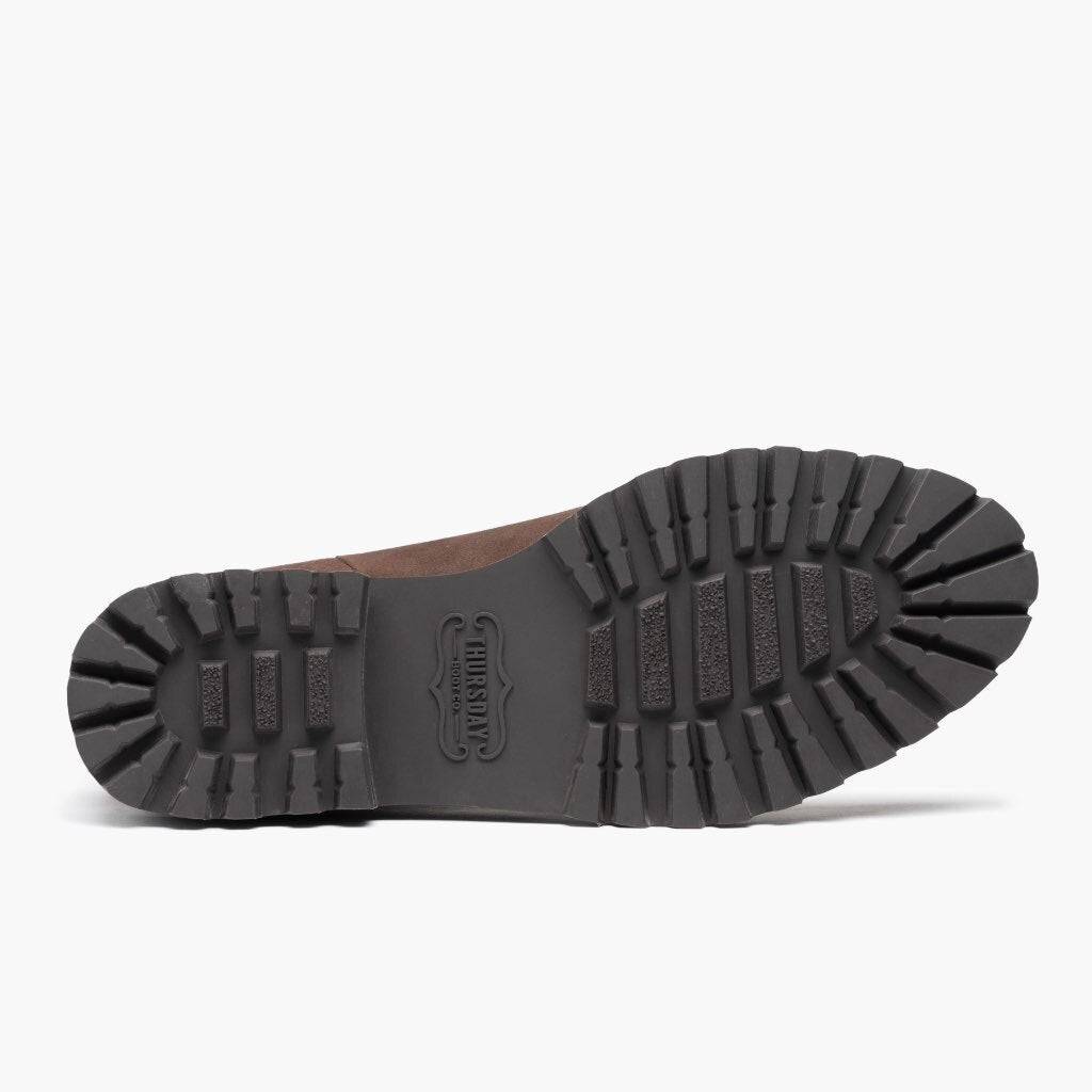 High-Traction Rubber Outsole & Lug Tread Pattern on Legend Truffle Kožené boty pro Dámy