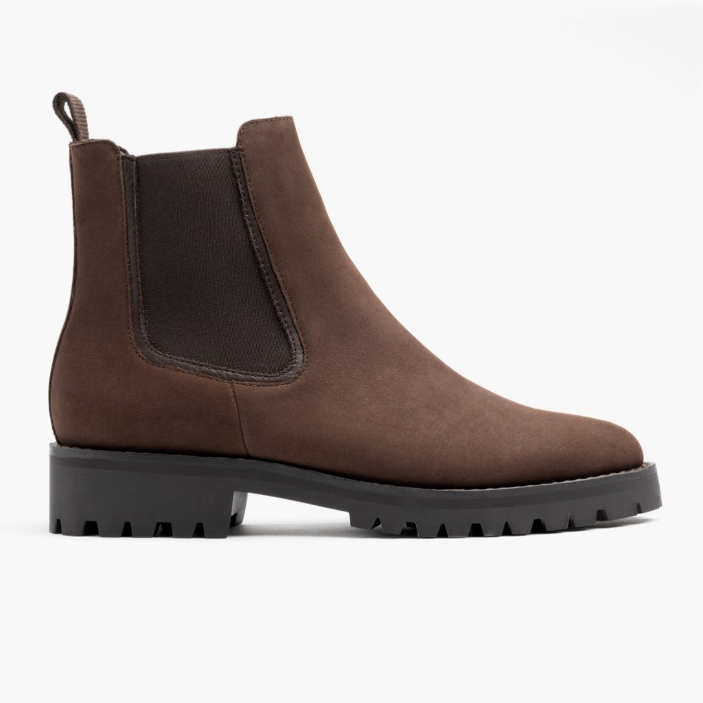 Legend Truffle Kožené boty pro Dámy in Classic Full-Grain Leather - Boční pohled | Koupit online