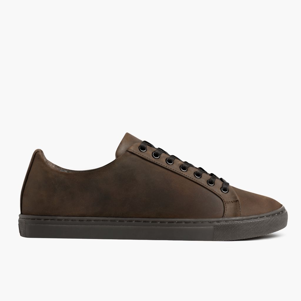 Classic Full-Grain leather Sneakers - Rámová konstrukce Goodyear welt a špička obuvi