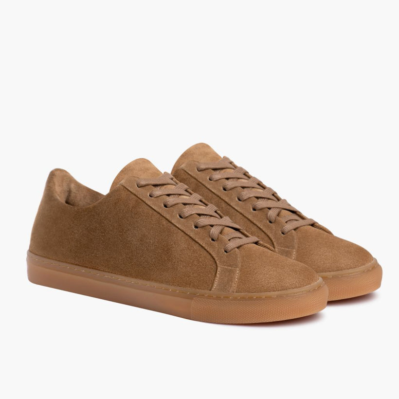 Premier Low Top Camel Leather Sneakers dámská