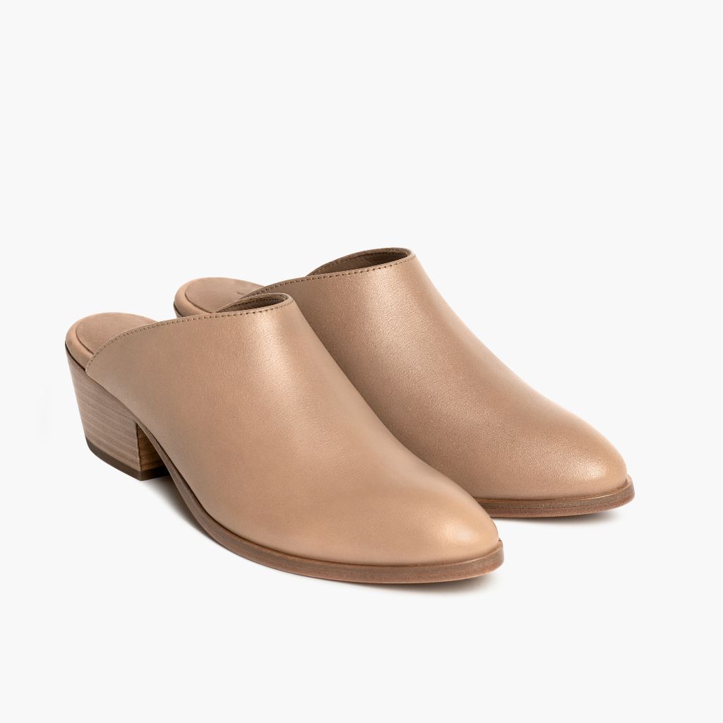 Breeze Milk Coffee Kožené boty pro Dámy in Classic Full-Grain Leather - Boční pohled | Koupit online