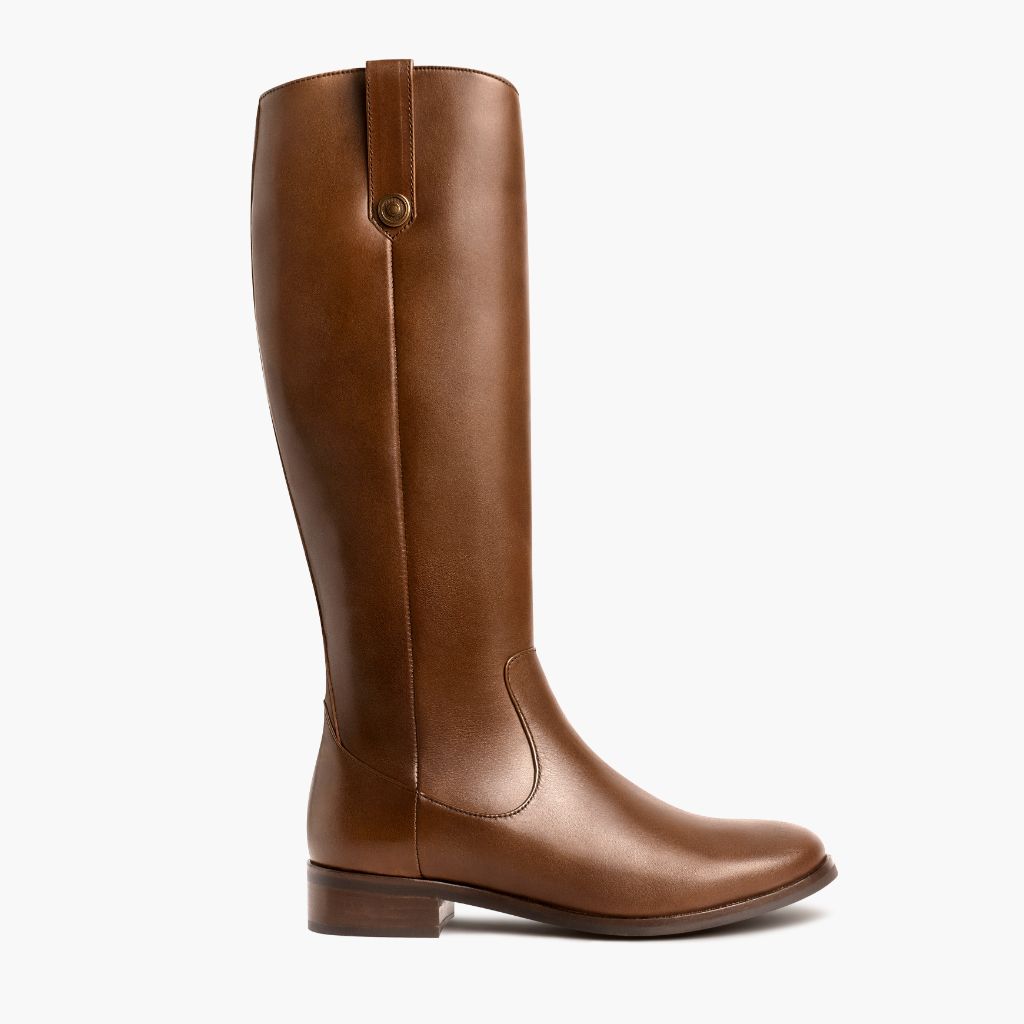Crown Cuero Kožené boty pro Dámy in Classic Full-Grain Leather - Boční pohled | Koupit online