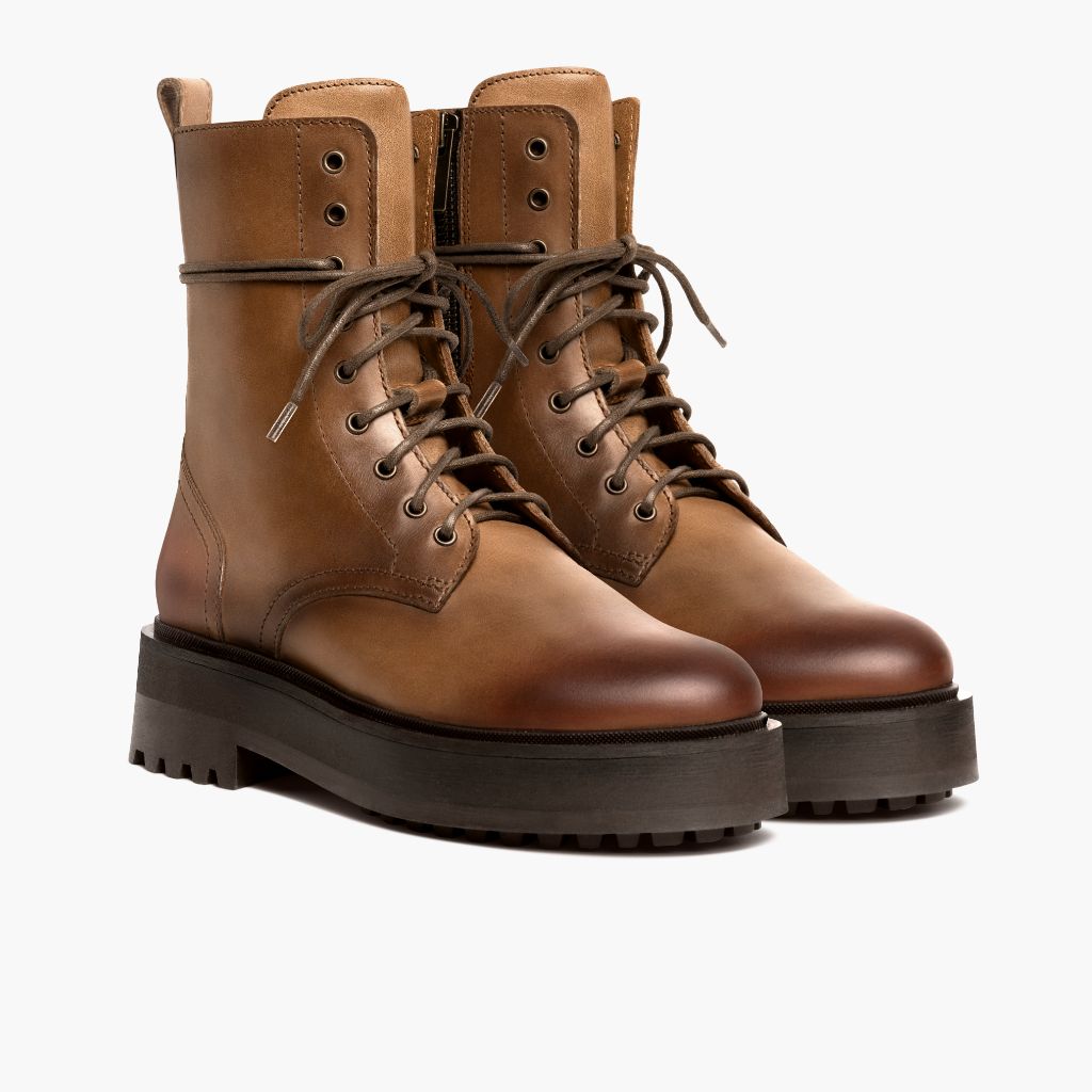 Classic Full-Grain leather Boots - Rámová konstrukce Goodyear welt a špička obuvi
