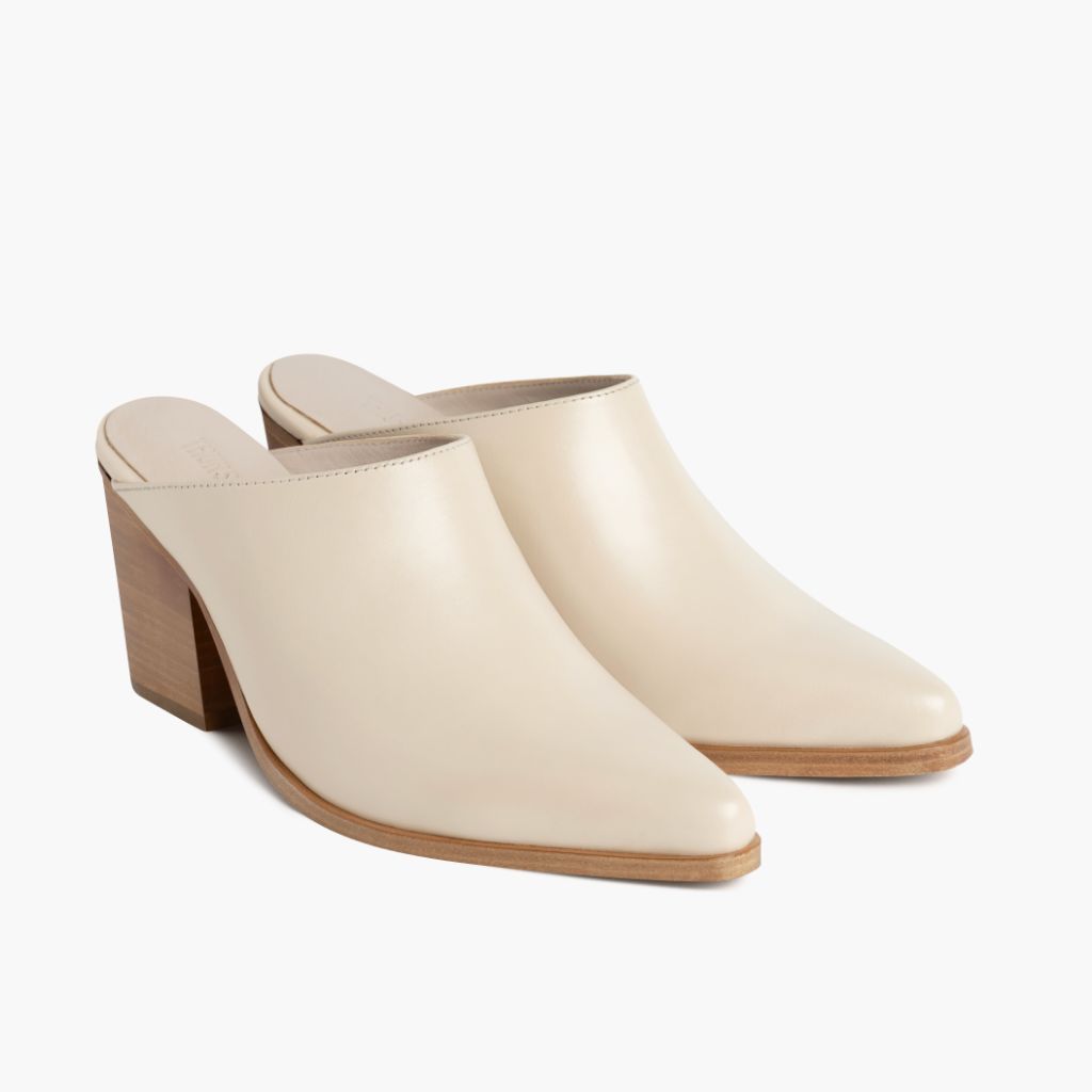 Summer Ivory Kožené boty pro Dámy in Classic Full-Grain Leather - Boční pohled | Koupit online