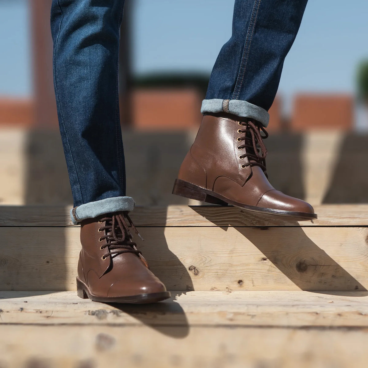 Orlaven Knight Derby Hnědá Kožené boty pro Pány footwear image 10