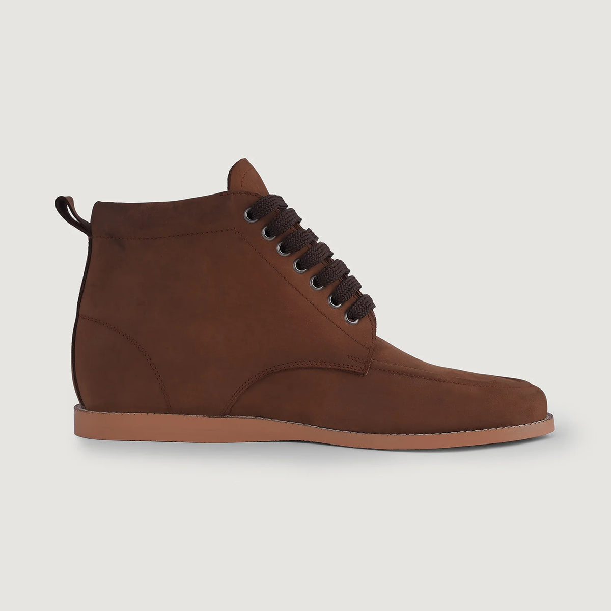 Brown Full-Grain leather Boots - Rámová konstrukce Goodyear welt a špička obuvi