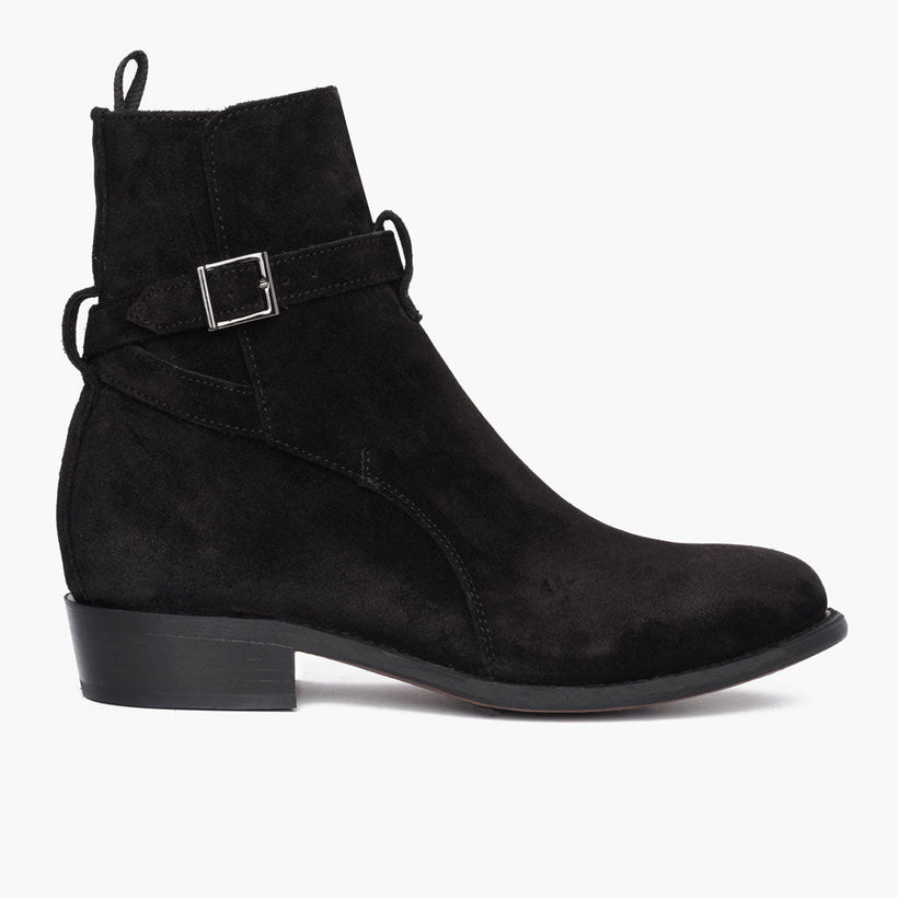 Rogue Černá Suede Leather Boots pánská